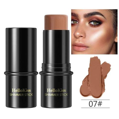 Highlighting&Bronzer Stick Face Brightening Blusher Rouge Concealer