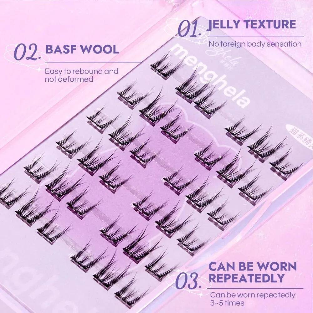 Fairy Glue-free False Eyelashes Easy To Rebound No Need To Remove