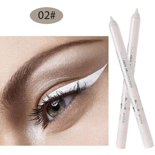 Waterproof Eyeliner Long Lasting Pencil Colourful Pigment Blue Black