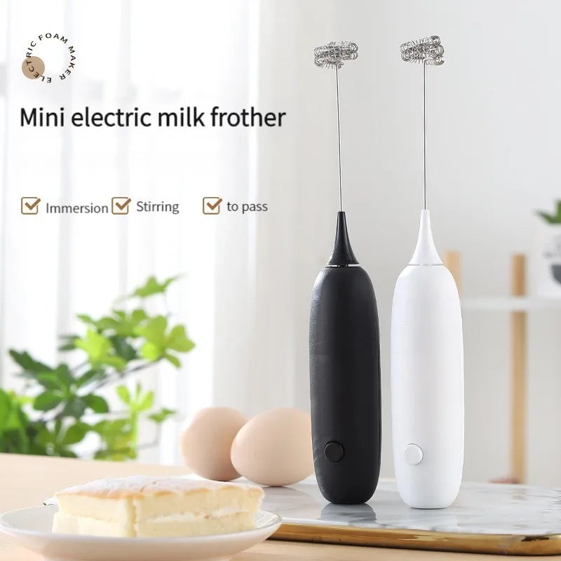 1PC Battery Model Handheld Egg Beater Froth Mixer Kitchen Automatic