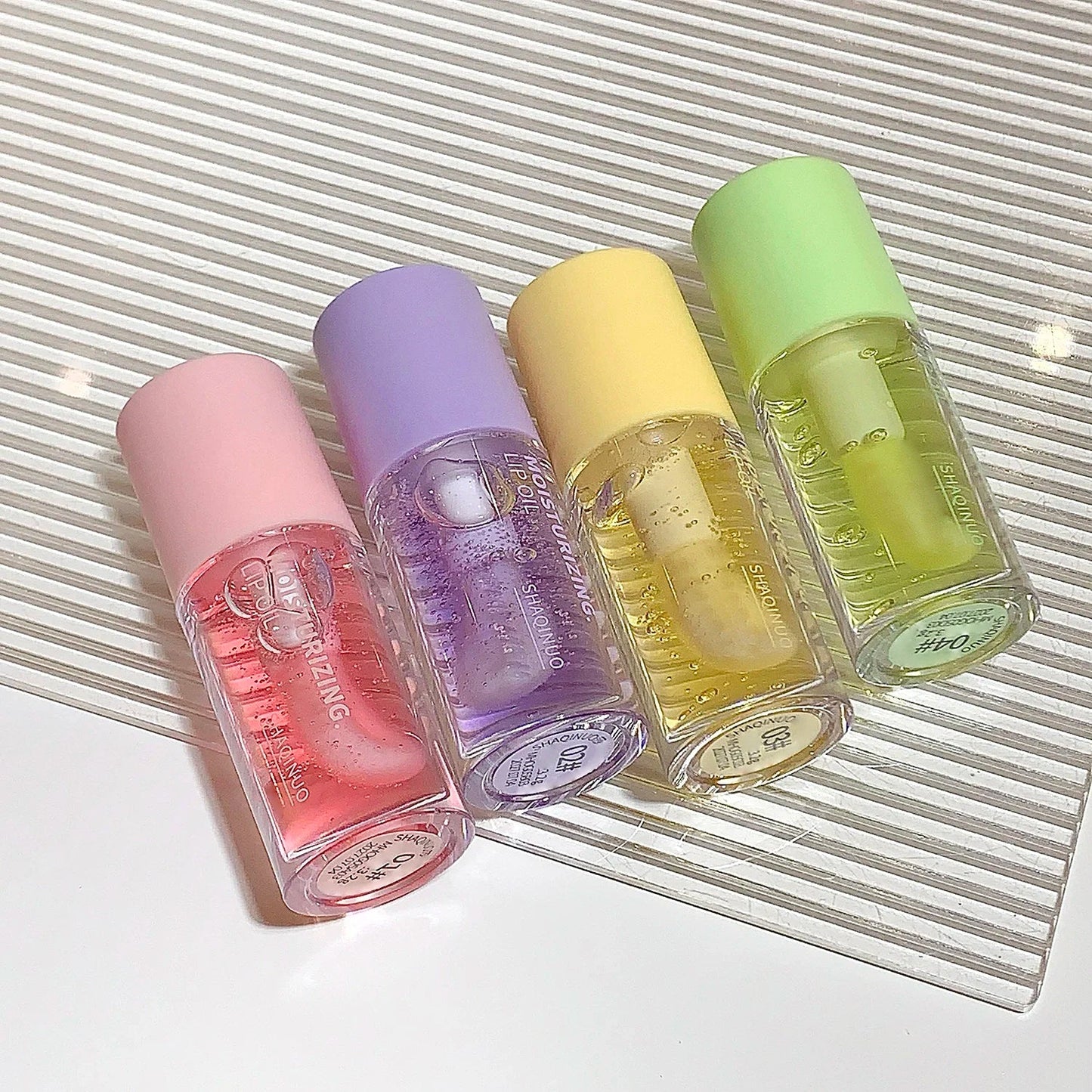 Water Light Lip Gloss Moisturizer Transparent Jelly Mirror Fruit