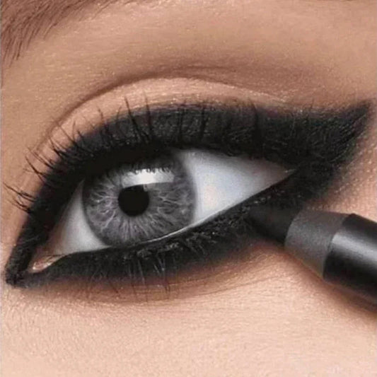 Waterproof Eyeliner Long Lasting Pencil Colourful Pigment Blue Black