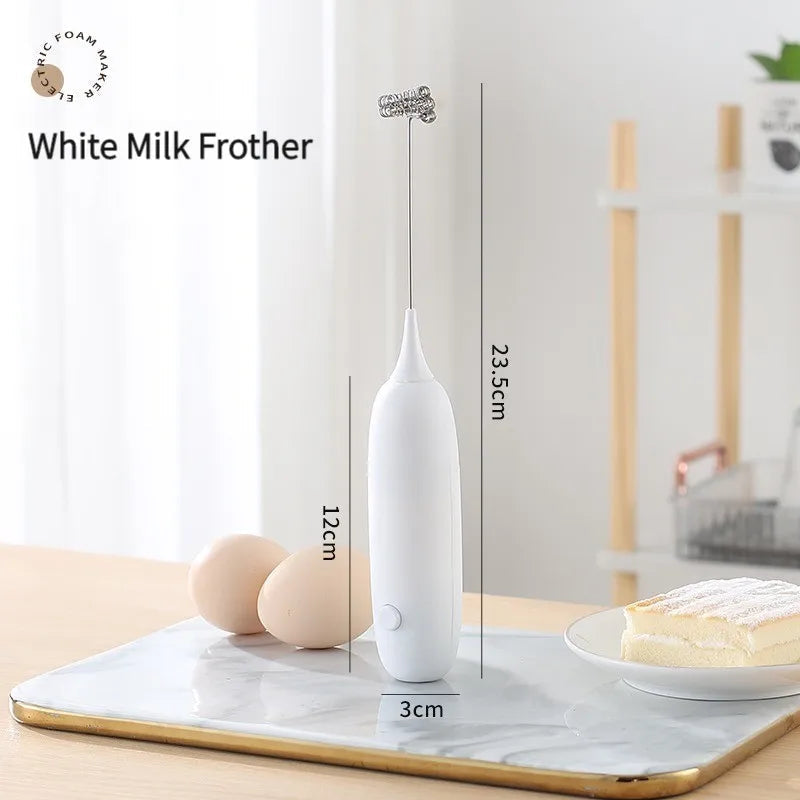 1PC Battery Model Handheld Egg Beater Froth Mixer Kitchen Automatic