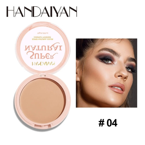 8 Color Matte Face Pressed Powder 24 Hours Oil Control Natural Setting