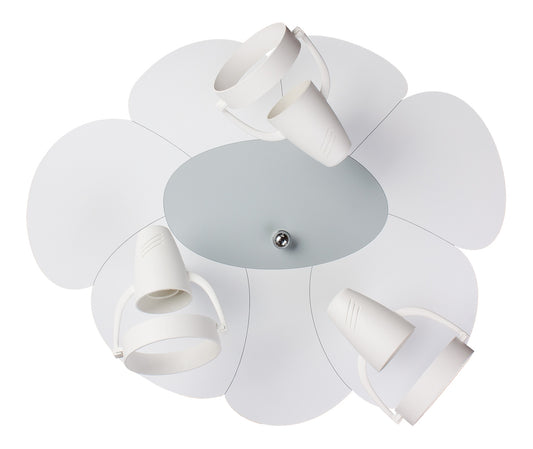 White-gray ceiling lamp